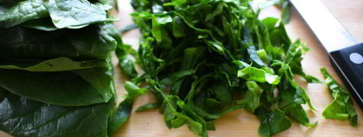 куриная грудка со шпинатом и сыром чеддер. Шаг 3