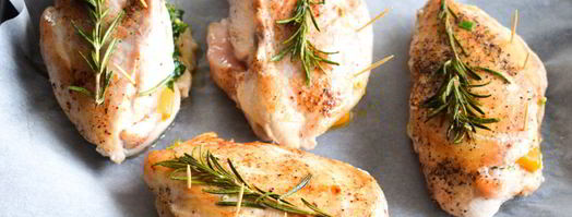 куриная грудка со шпинатом и сыром чеддер. Шаг 9