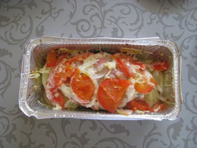 Рецепт куриного филе с молодым картофелем и беконом