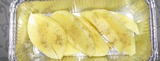 куриное филе с молодым картофелем и беконом. Шаг 7