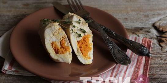 Куриное филе с морковью