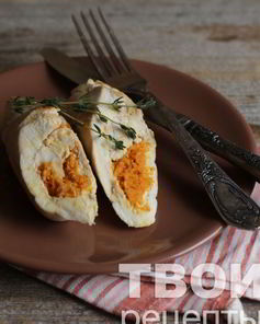 Куриное филе с морковью