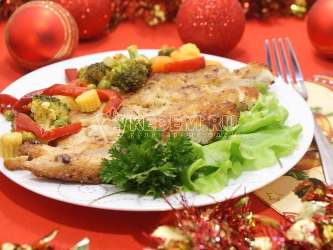 Рецепт куриного филе в панировке