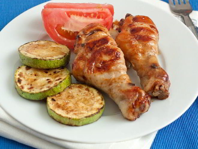 Рецепт куриных голеней в имбирном маринаде