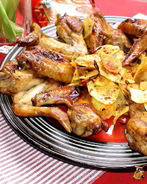Куриные крылышки по-шанхайски и острая картошка