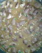 Куриные сердечки фаршированные