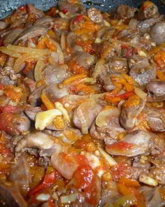 Куриные сердечки