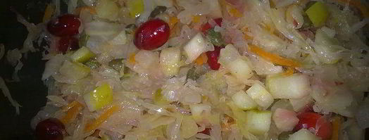 курица фаршированная квашеной капустой. Шаг 2