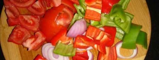 курица на большом блюде. Шаг 18