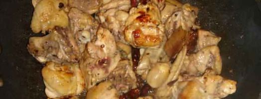 курица на большом блюде. Шаг 24