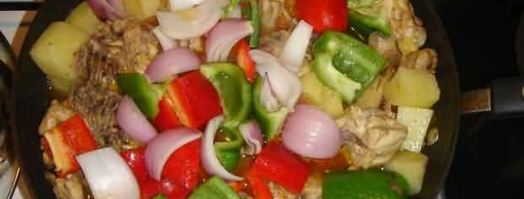 курица на большом блюде. Шаг 29