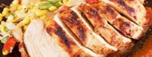 курица на гриле с овощами и соусом барбекю. Шаг 13