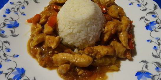 Курица на китайский лад