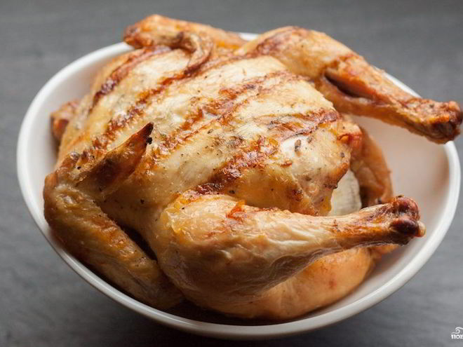 Рецепт курицы на решетке гриль