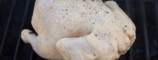 курица на решетке гриль. Шаг 3