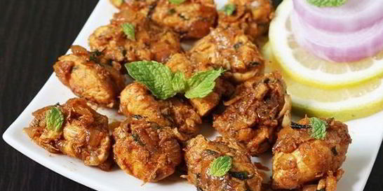 Курица по-китайски с лимоном