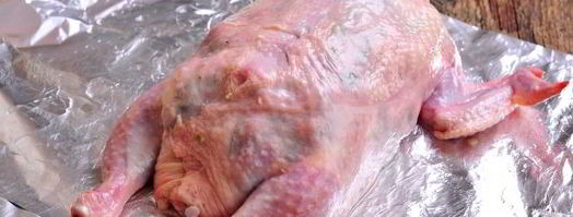 курица по-царски, фаршированная блинами. Шаг 17