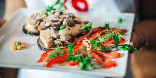 Курица с баклажанами