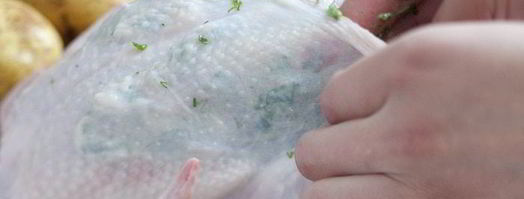 курица с картофелем и зеленью. Шаг 6