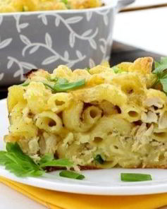 Курица с макаронами в духовке