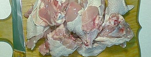 курица со свежей капустой в духовке. Шаг 2