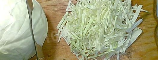 курица со свежей капустой в духовке. Шаг 3