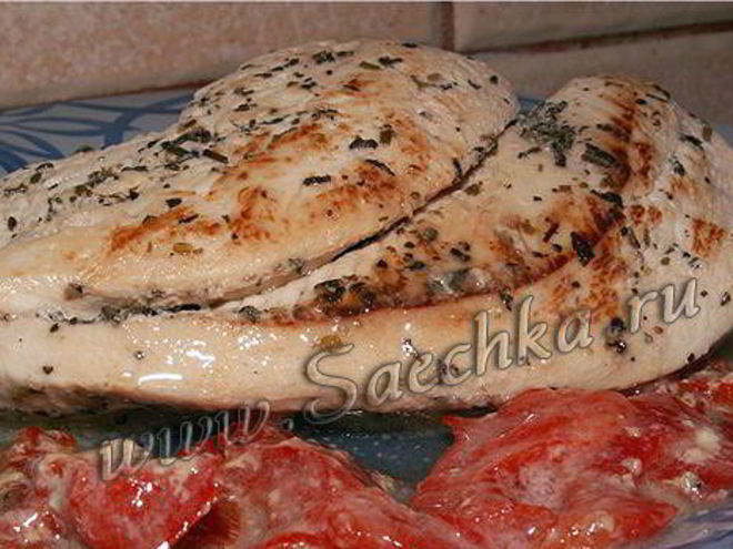 Рецепт курицы в белом вине