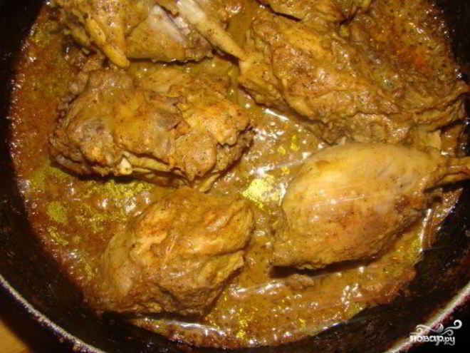 Рецепт курицы в горчичном маринаде