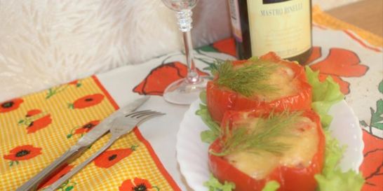 Курица в перце