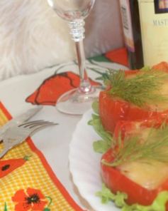 Курица в перце