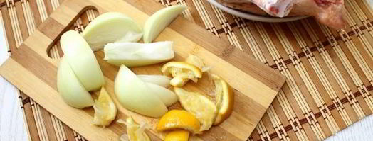 курица запеченная в пакете. Шаг 5