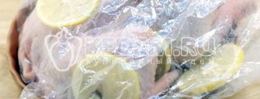 курочка запеченная с лимоном. Шаг 4