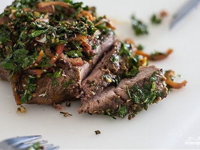 Рецепт маринованный ростбиф