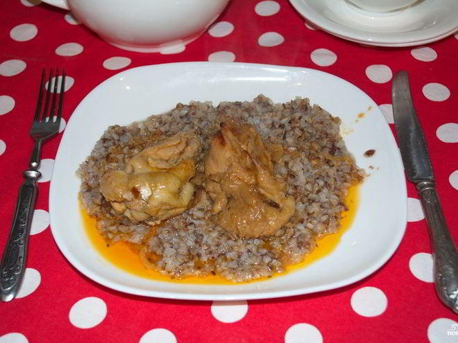 Рецепт мяса под сметанным соусом