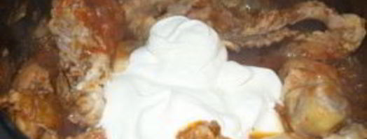 мясо под сметанным соусом. Шаг 5