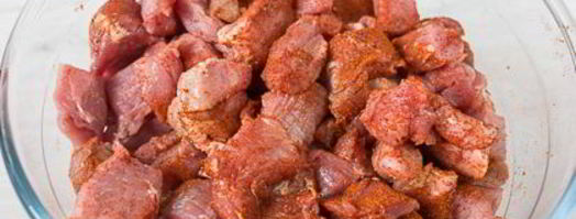 мясо с грибами в соусе из паприки. Шаг 4