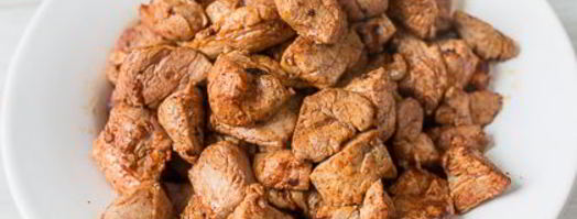 мясо с грибами в соусе из паприки. Шаг 7