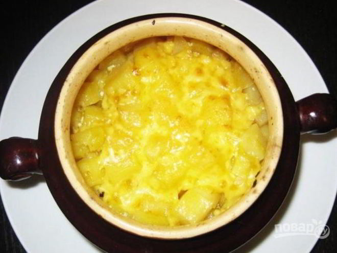 Рецепт мяса в горшочке