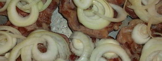 мясо, запеченное в творожном соусе. Шаг 3