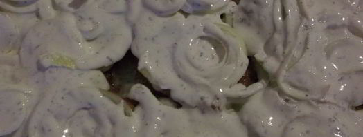 мясо, запеченное в творожном соусе. Шаг 4