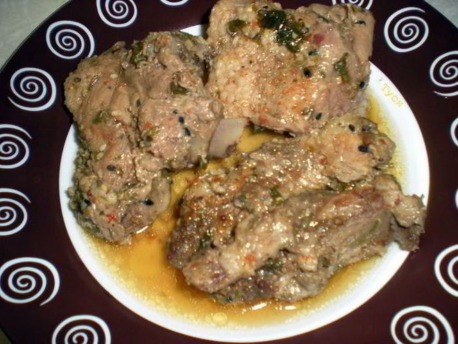 Рецепт мяса запеченого в фольге