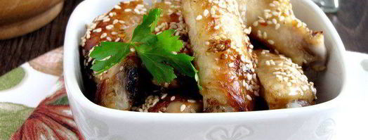 острые куриные крылышки в глазури. Шаг 8