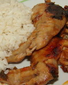 Острые куриные крылышки