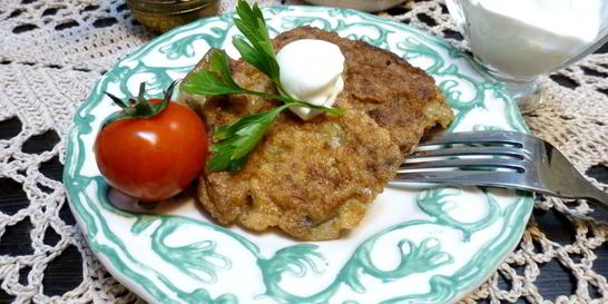 Отбивные из вешенок