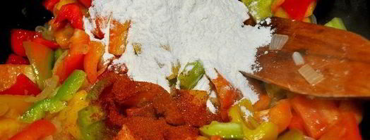 паприкаш с курицей. Шаг 7