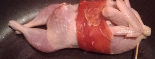 перепела фаршированные сыром и грибами. Шаг 8