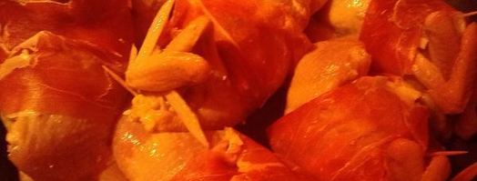 перепела фаршированные сыром и грибами. Шаг 9