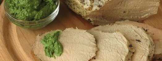 сочная телятина с соусом из крапивы. Шаг 16