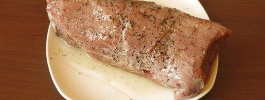 сочная телятина с соусом из крапивы. Шаг 3