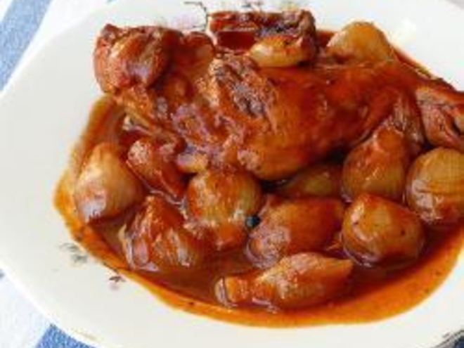 Рецепт стифада из кролика